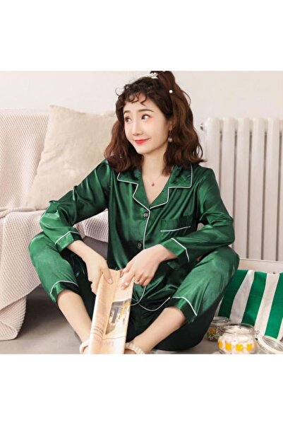 GENERAL Womens Rayon Silk Pajamas Sexy Stripe Sleepwear Set Women Pajama Set ...