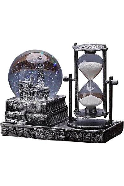GENERAL LED Music Crystal Snow Globe Home Decoration for Living Room Bedroom ...