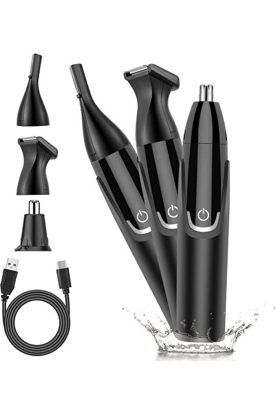 KASTWAVE Rechargeable Nose Trimmer for Men and Women Ear and Nose Hair Trimme...