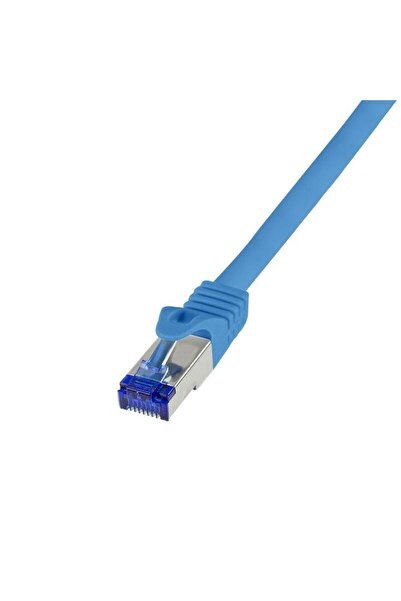 LogiLink Cat.6A S/FTP Patch Cable, 10 m, Blue