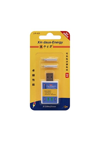 RADUS Set încărcător și baterii CR425 pentru plutitor de pescuit cu LED pentr...
