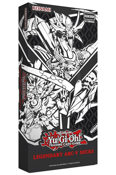 KONAMI Γιου-Γκι-Ο! Θρυλικό Σετ Τράπουλας Arc-V με 3 Πλήρεις Τράπουλες - EN