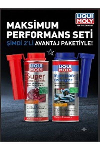 Liqui Moly 5120 (Super Diesel Additiv) + Liqui Moly 5110 (Pro-Line Enjektör Temizleyici)