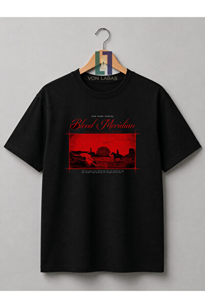Grafftee Clothing Blood Meridian Printed Unisex Oversize T-Shirt