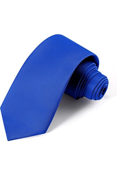 GENERAL Black Ties For Men Solid Pure Color Formal Neckties 3.15" (8CM) Men's...
