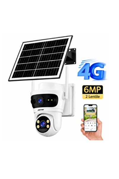 OEM Camera Supraveghere JORTAN JT 9682 cu Cartela SIM 4G, Panou Solar, Dubla ...