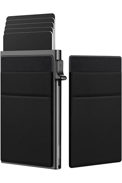 NALACAL Slim Card Holder Wallet - Minimalist Pop up Leather Wallet for Men RF...