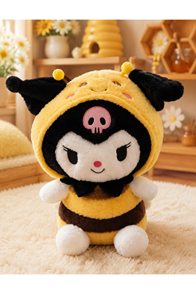 Heribom 50 Cm Arı Kraliçe Kuromi Peluş Oyuncak