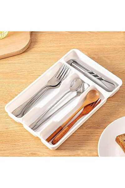 GENERAL Kitchen Drawer Organizer Adjustable Utensils Silverware Tray for Cutt...