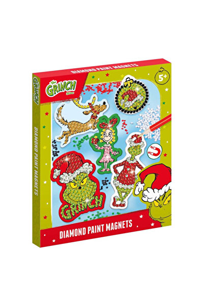MC Micostore Grinch -Diamante Paint Magneti Totum CRACIUN