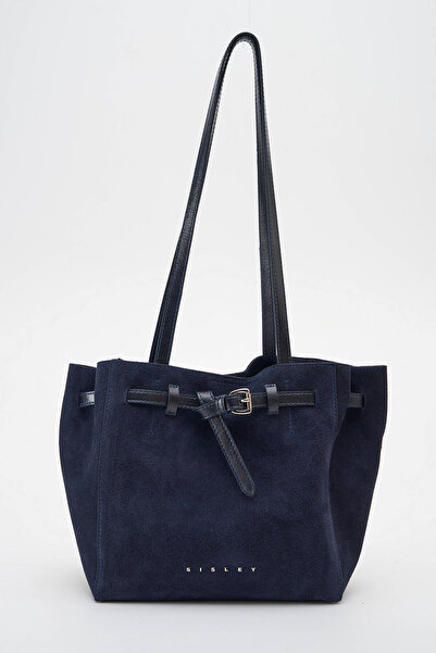 Sisley Women's Shoulder Bag Dark Blue Sly527