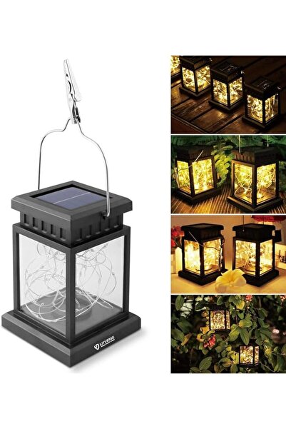 GENERAL LITVERSE Solar Lanterns Outdoor Waterproof Hanging Lantern Lamp 30 LE...