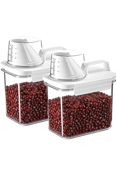 TRASSLE Rice Storage Container, Food Storage Containers with Lids Airtight an...