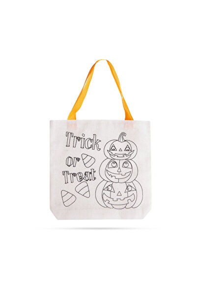 Alista Home Pungă cadou colorată - Dovleac de Halloween - cu 4 straturi de pâslă