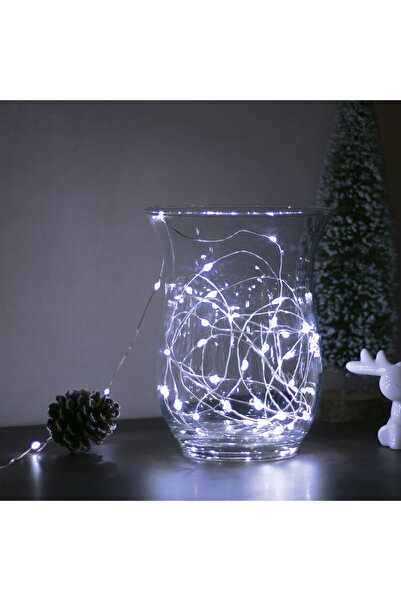 Alista Home Christmas LED light string - 5 m - 50 LED - Cool White 3xAA