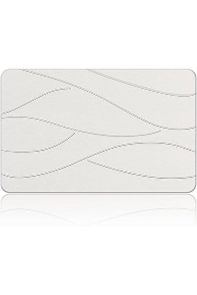PYEBE Stone Bath Mat for Bathroom,Diatomite Bath Stone Mat Super Absorbent Qu...