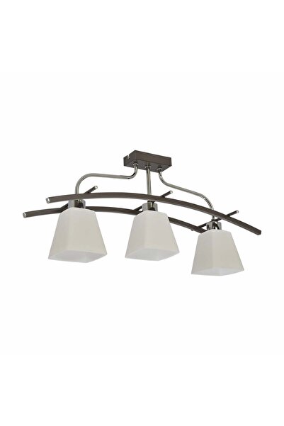 Klausen Candelabru Zelma KL9120, 3xE14, alb+crom+maro, IP20,