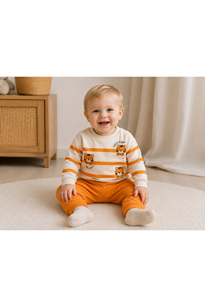 bibeca Children's Baby Set with Lion Figure