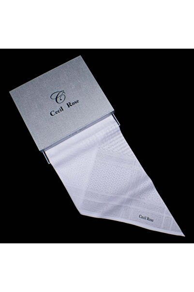 CECİL شماغ ابيض رجالي -CECIL ROSE