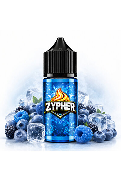 ZYPHER Heisenberg Yüksek Aroma Likit 36 m.g -Salt-30 M.L-Gıda Aroması -Mavi m...