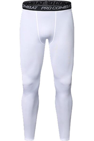 soulsfeng Compression Pants Men Running Tights Leggings Athletic Workout Gym ...