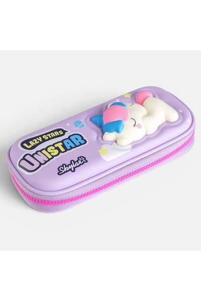 OEM Penar Unicorn cu model în relief Mov Lila 22 x 5.5 x 11 cm