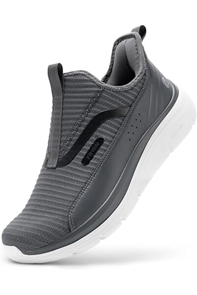 FitVille Men's Extra Wide Slip on Walking Shoes with Arch Support Men Slip on...