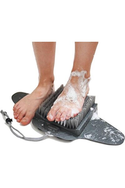 NALACAL Shower Foot Scrubber Mat with Pumice Stone - Cleans, Smooths & Remove...