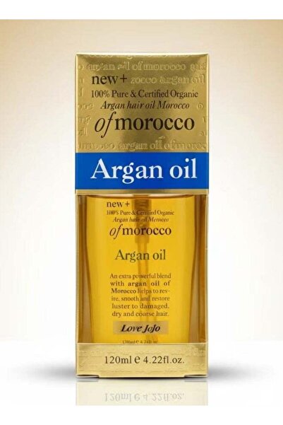 LOVE JOJO Argan Morocco Hair Oil 120 ml Nourishing Strengthening Smoothing Sh...