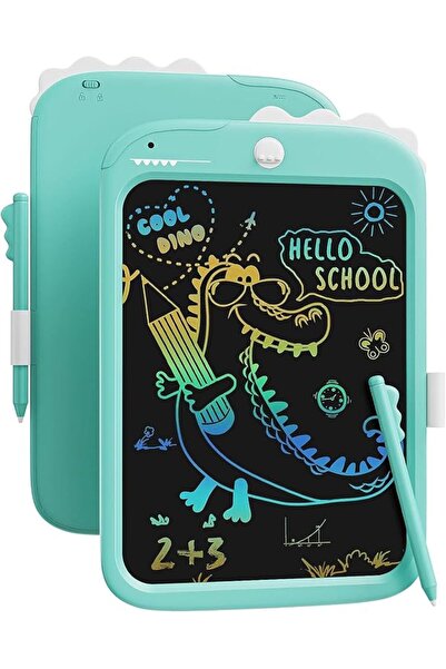 proffisy LCD Writing Tablet Dinosaur Toy for Kids,10 inch Writing Pad with Lo...