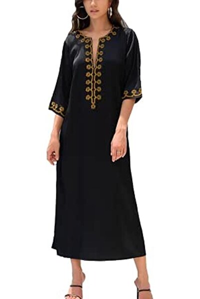 YouKD Women's Boho Long Kaftan Dress Maxi Cardigan One Size Loungewear Bikini...