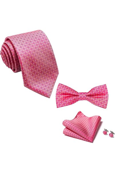 GENERAL [5 in 1] Men's Pretied Bow Ties Paisley Floral Stripe Bow Tie, Pocket...