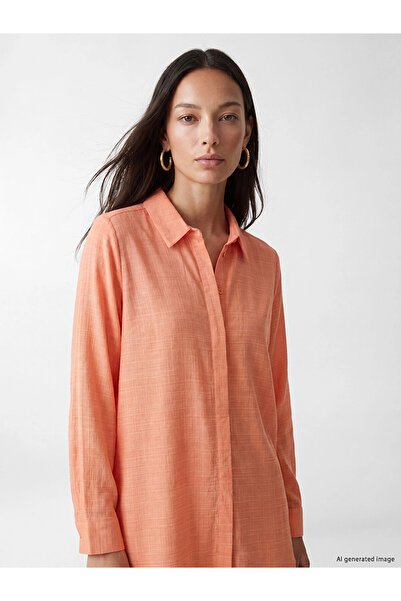 LC Waikiki Lcw Everyday Mercan Women's Shirt Tunic