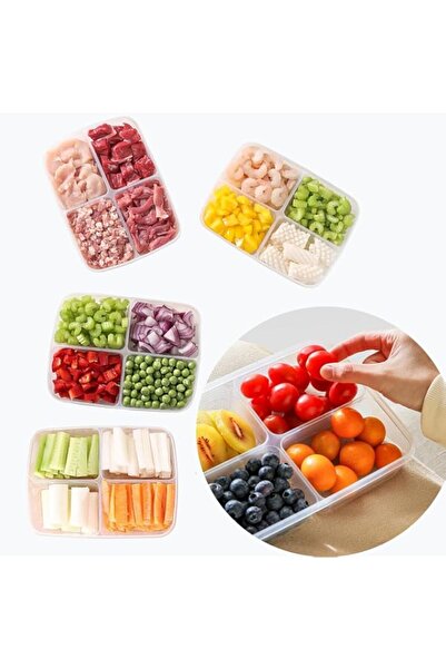 Generic Pcs Reusable Food Storage Containers with Lids, Refrigerator Storage ...