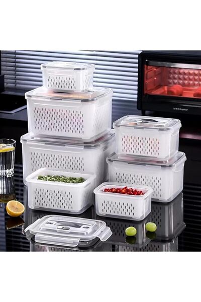 Generic basket, food storage box with handle, sealed lunch box, large-capacit...
