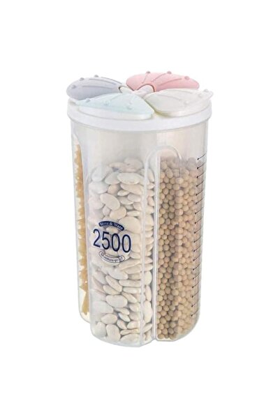 Generic Compartment Storage Tank, Airtight Food Storage Container BPA Free Pl...