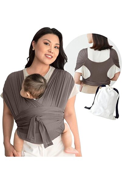 ShabeEat Baby Wrap Carrier for Newborn, Hassle-Free Moisture Wicking and Brea...