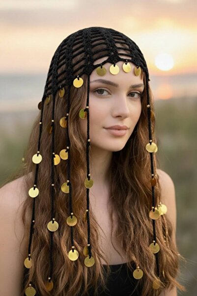 tce the charme elegant Hand-Knitted Custom Design Women's Hair Net