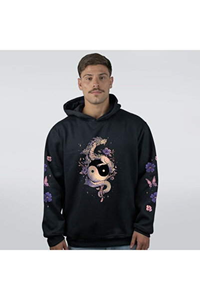 bellanova Unisex Printed Hooded Sweatshirt
