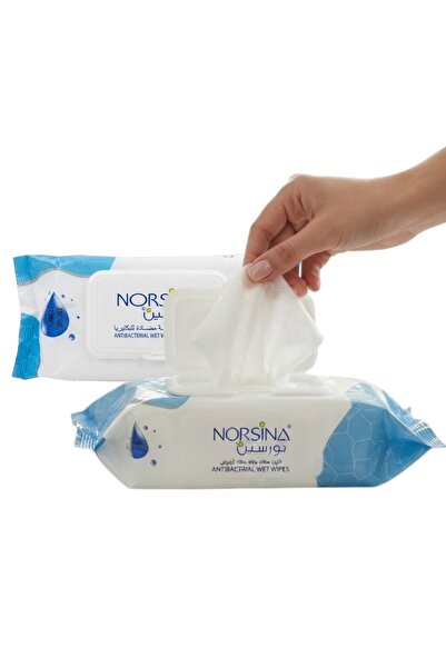 DUX Antibacterial Wet Wipes - 2x72 Pack (144 Wipes Total), Aqua Scent, Reseal...