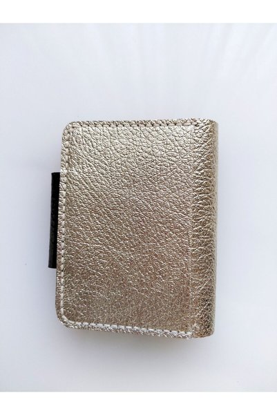 LUNA LUSTER Leather Glitter Design Women's Card Holder & Wallet