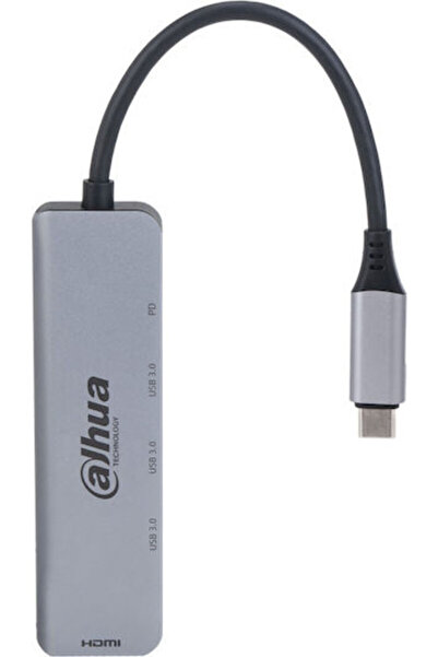 DAHUA DH-TC35 USB-C Σταθμός Σύνδεσης με HDMI 4K PD Γκρι