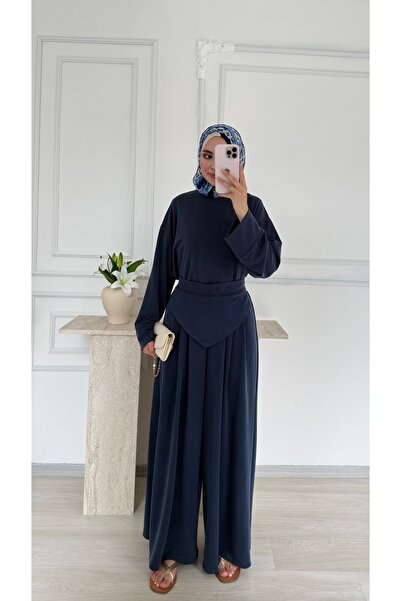 salisburys Molly Nelly Set casual pentru femei cu pantaloni largi și corset