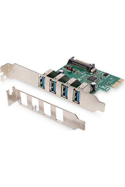 Digitus Κάρτα PCIe με 4 θύρες USB 3.0 Κωδικός: DS-30221-1