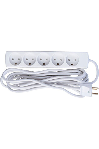 MicroConnect Πολύπριζο 5 θέσεων με διακόπτη και καλώδιο 5μ Κωδικός: GRU0055WDK