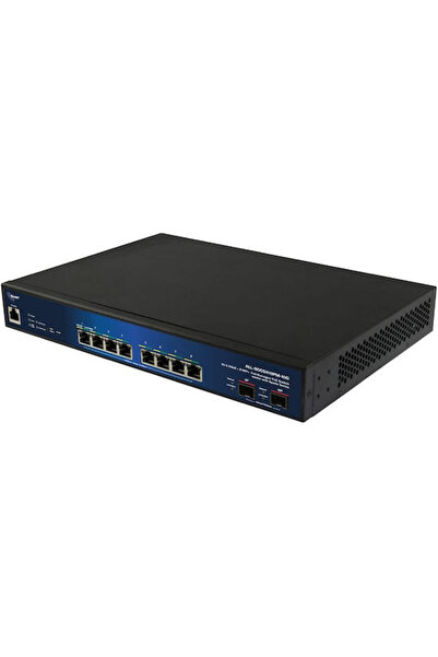 ALLNET Διαχειριζόμενος διακόπτης L2 PoE+ με 8 θύρες Ethernet Gigabit (1Gbps) ...