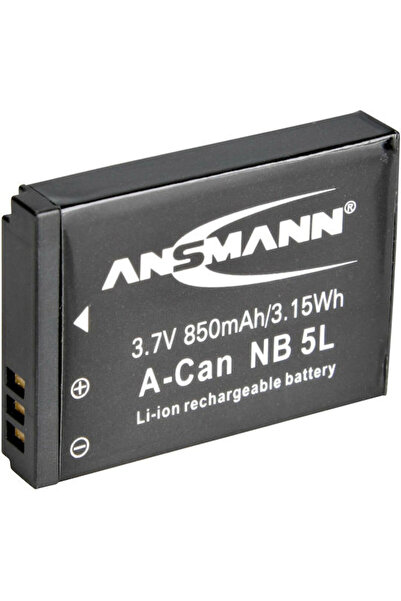 ANSMANN Μπαταρία Φωτογραφικής Μηχανής A-Can NB 5 L 5022953 Ιόντων Λιθίου (Li-...