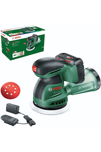 Bosch EasyOrbit 18V-10 Εκκεντρικό Τριβείο Μπαταρίας 125mm, Μπαταρία 18V 1x2Ah...