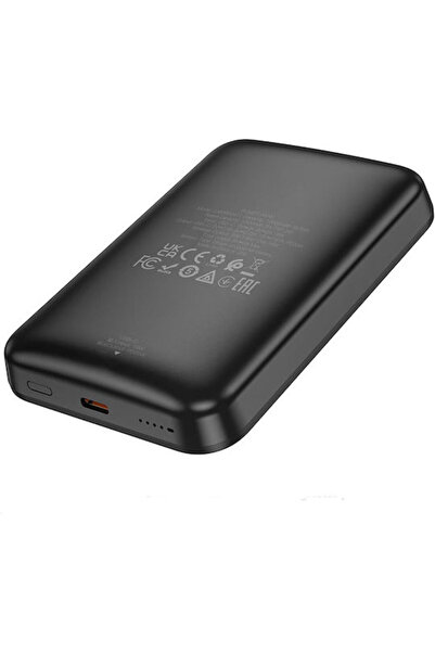 Lamtech MagSafe Power Bank 10000mAh 20W με Θύρα Εξόδου USB-C Μαύρο