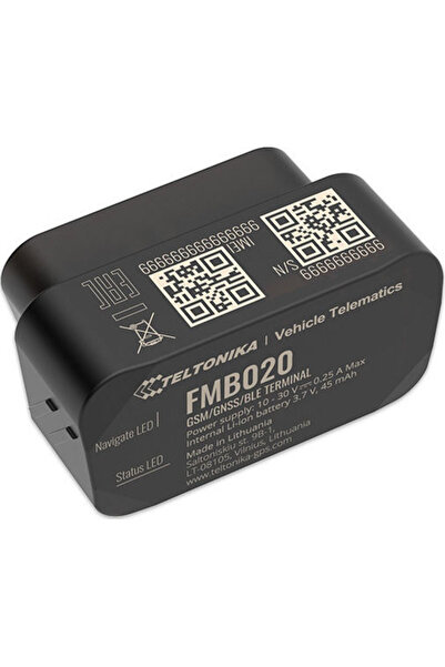 Teltonika Συσκευή εντοπισμού GPS Plug & Play με GSM Bluetooth για Αυτοκίνητα ...